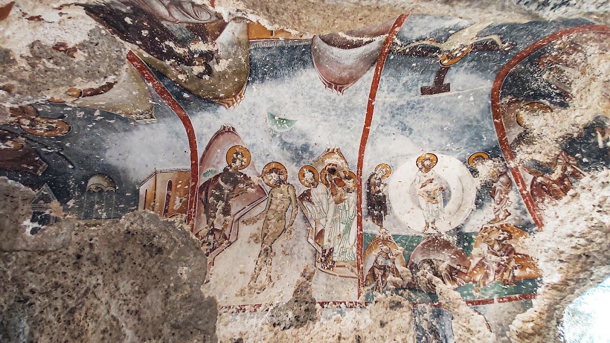 Yediler Manastırı ve Yediler Mağarası Freskleri - Fotoğraf 2