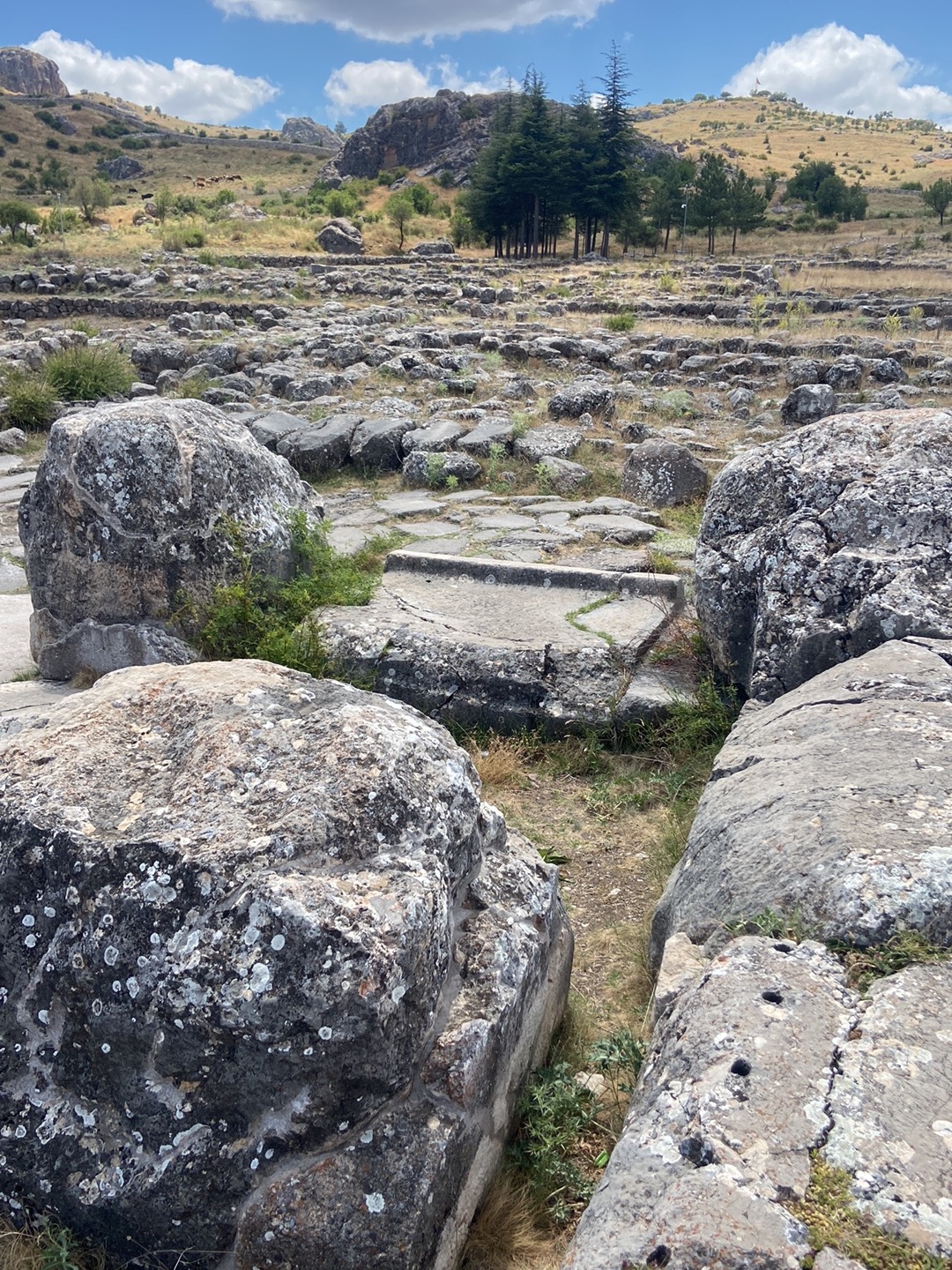 Hattuşa Büyük Mabed ve Kutsal Yeşil Taş - Fotoğraf 2