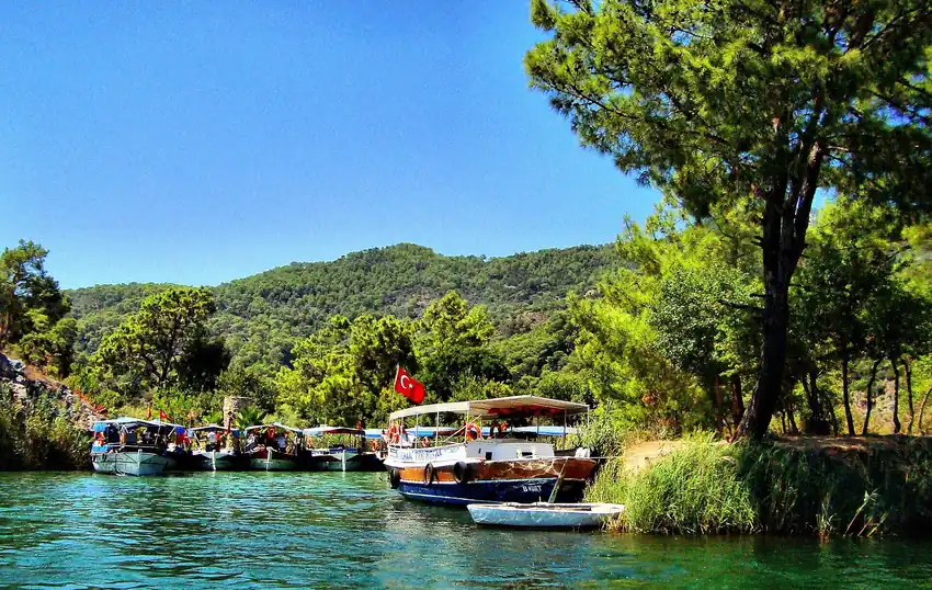 Dalyan Kanalları ve İskele - Fotoğraf 3