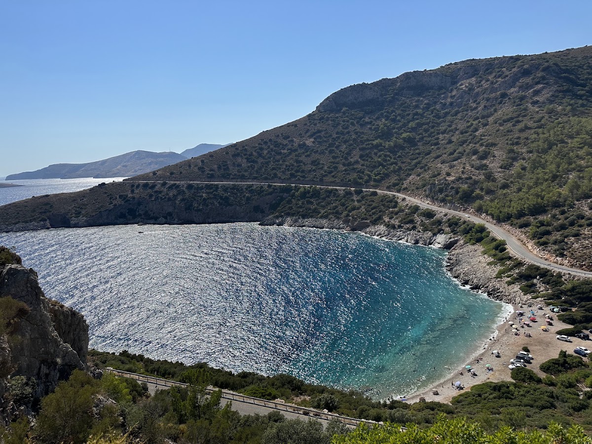 Datça Kurubük ve Palamutbükü Koylarında Çekme Karavan Kampı