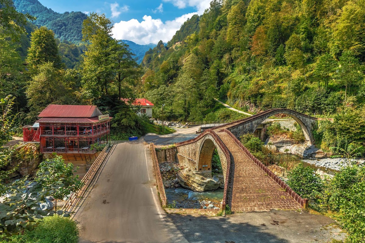 Tarihi Ortacalar Çifte Köprü Arhavi - Fotoğraf 2