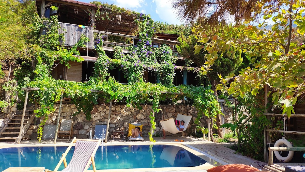 Kabak Koyu Bohem Kamp Vadisi Faralya - Fotoğraf 2