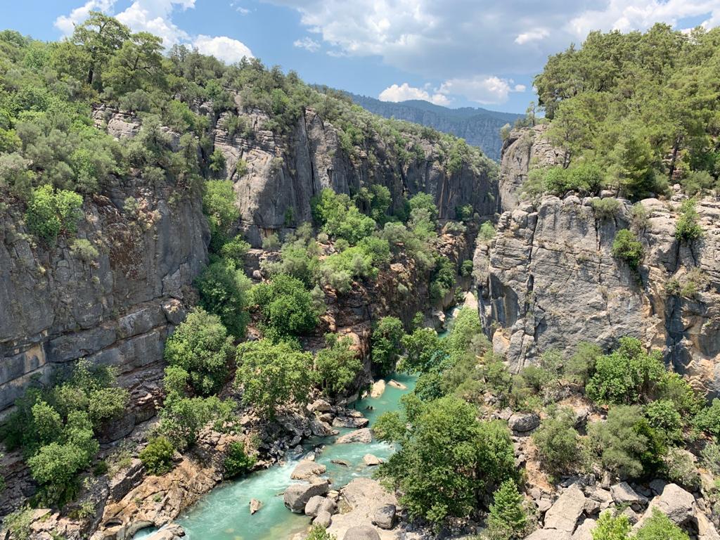 Tazı Kanyonu Tabanı ve Doğal Kaynak Sahili - Fotoğraf 2
