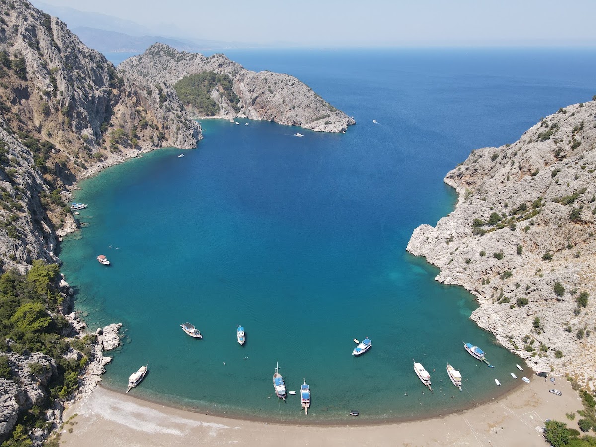 Sazak Koyu ve Olympos Antik Kenti Sahili - Fotoğraf 2