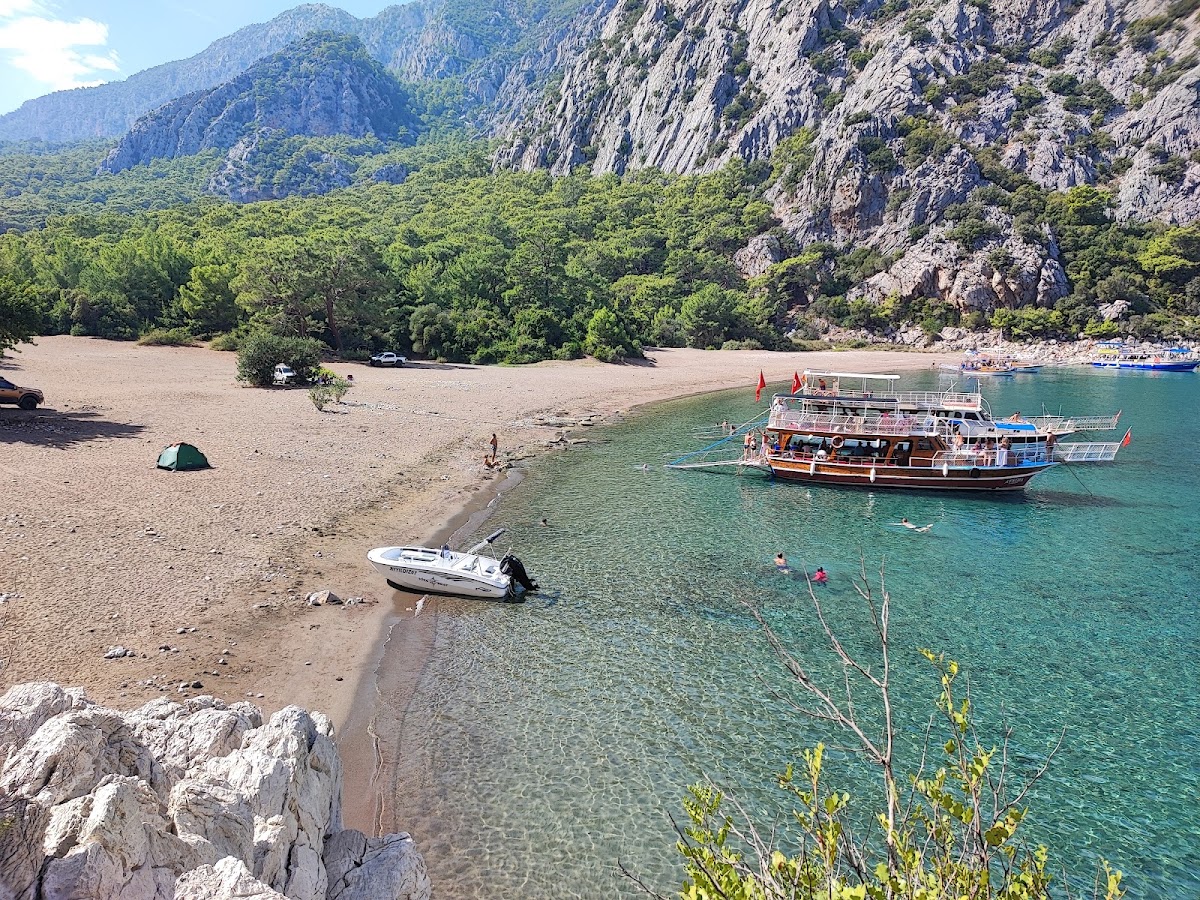 Sazak Koyu ve Olympos Antik Kenti Sahili - Fotoğraf 3