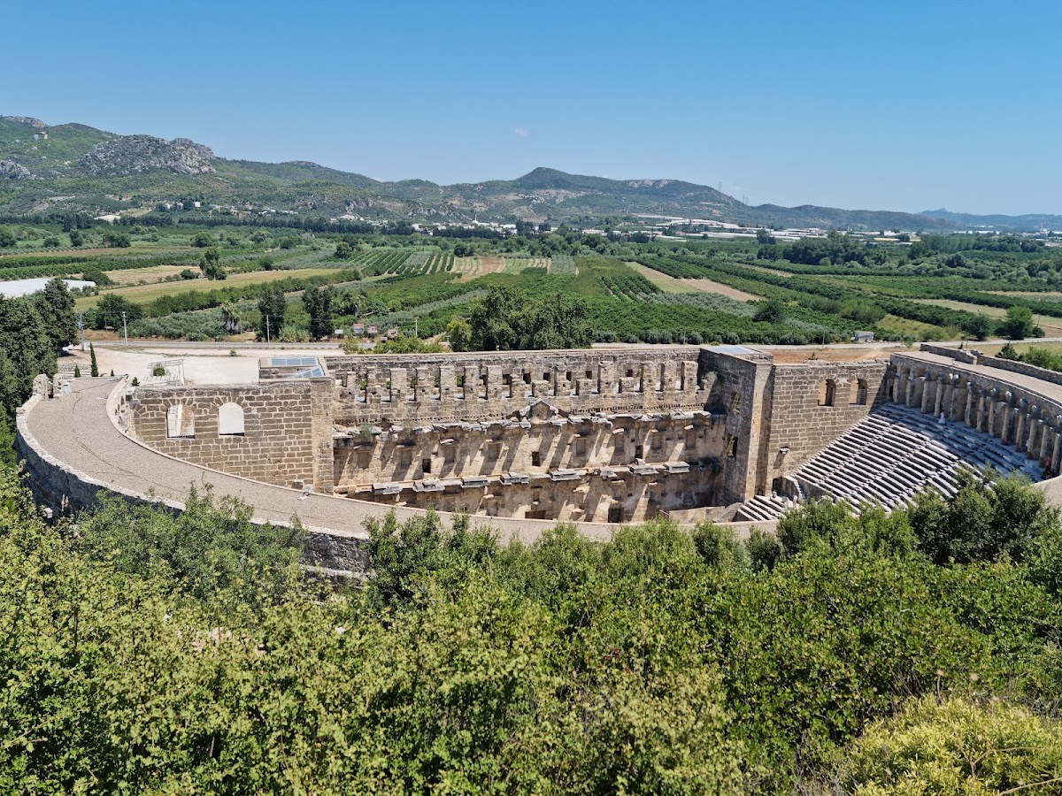 Aspendos Antik Kenti ve Yukarı Kent - Fotoğraf 1