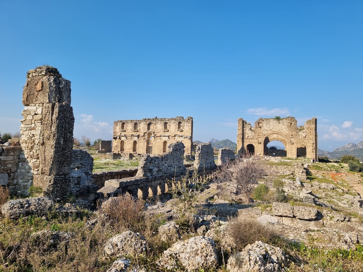 Aspendos Antik Kenti ve Yukarı Kent - Fotoğraf 2