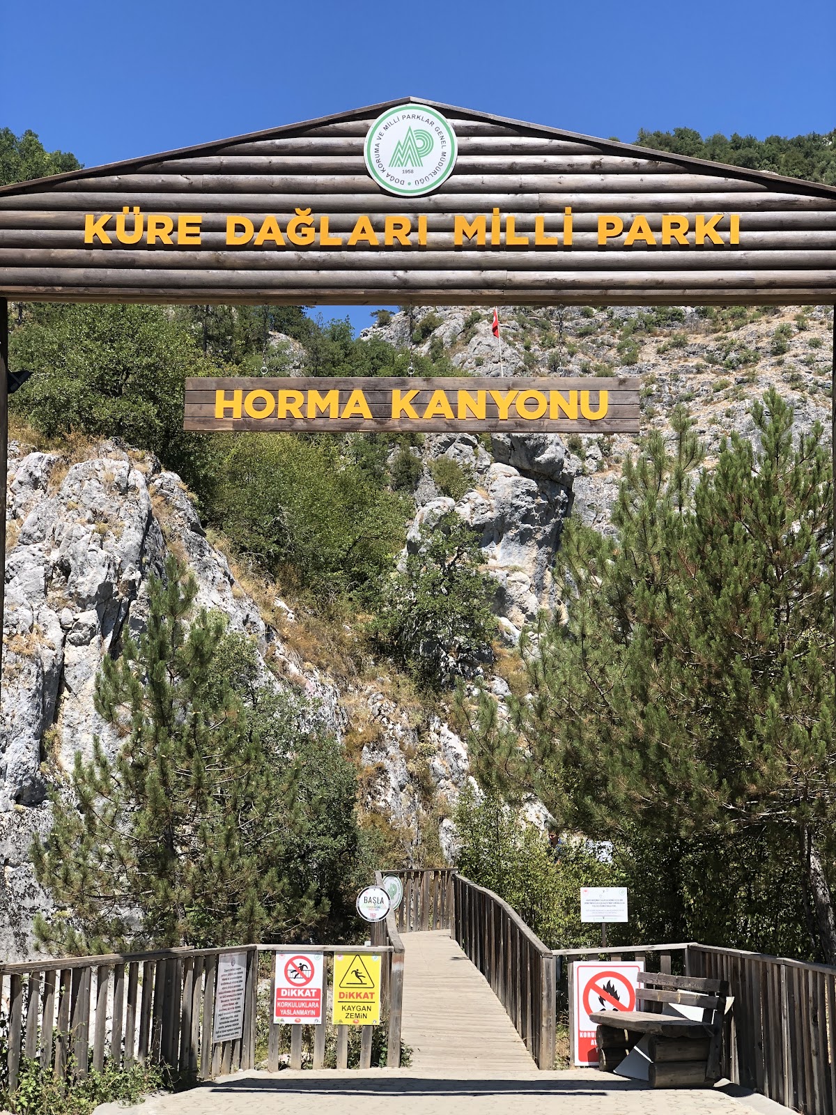 Horma Kanyonu Ahşap Yürüyüş Parkuru - Fotoğraf 2